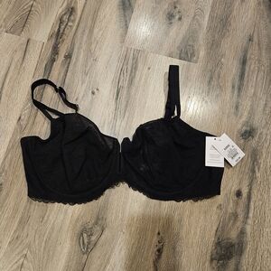 Auden Elegant Black Lace Bra